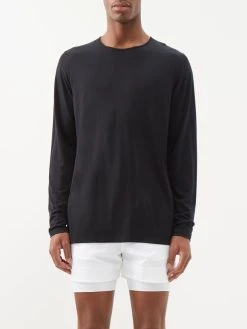 Veilance Frame Wool-blend Long-sleeved T-shirt