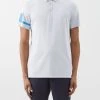 J.Lindeberg Heath Logo-print Jersey Polo Shirt -MONCLER Boutique 920 1053