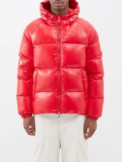 Pyrenex Sten Hooded Quilted Down Coat
