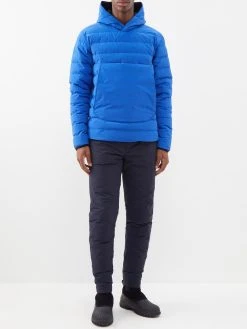 Orlebar Brown Shadow Quilted Reversible Padded Nylon Hoodie -MONCLER Boutique 920 1105