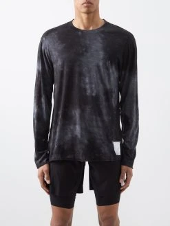 Satisfy CloudMerino Tie-dye Merino Long-sleeved T-shirt