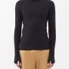 ZEGNA High-neck Jersey Long-sleeved T-shirt -MONCLER Boutique 920 1170