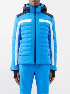 Toni Sailer Louis Hooded Quilted Ski Jacket