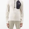 District Vision Luca Recycled Fibre-blend Fleece Top -MONCLER Boutique 920 1242