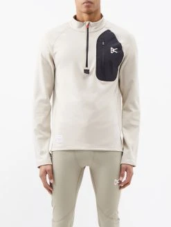 District Vision Luca Recycled Fibre-blend Fleece Top