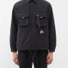 And Wander Alpha Quilted-shell Shirt Jacket -MONCLER Boutique 920 1263