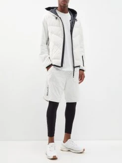 Moncler Grenoble Logo-print Technical Shorts -MONCLER Boutique 920 127