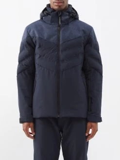Capranea Eiger Hooded Wool-panel Softshell Ski Jacket