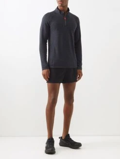 Falke Ess Core Half-zip Training Top -MONCLER Boutique 920 1294