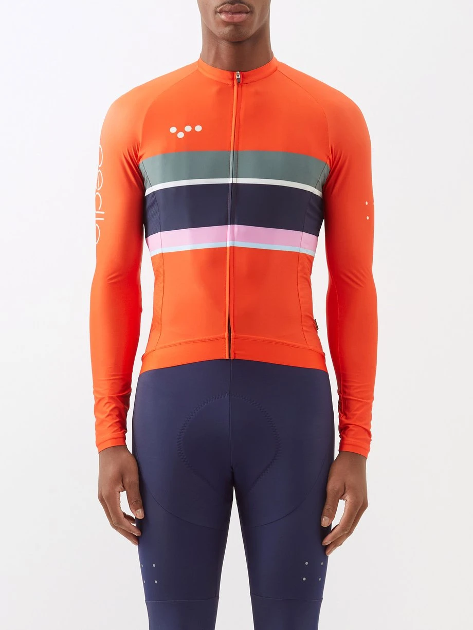 Pedla Heritage Luxe Striped Jersey Cycling Top 3 Pedla Heritage Luxe Striped Jersey Cycling Top
