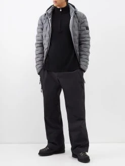 Perfect Moment La Tour IV Merino Wool Half-zip Sweater -MONCLER Boutique 920 1330