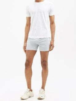 Falke Ess Contrast-panel Running Shorts -MONCLER Boutique 920 1387