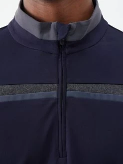 Capranea Hunt Striped Jersey Base-layer Top -MONCLER Boutique 920 1391