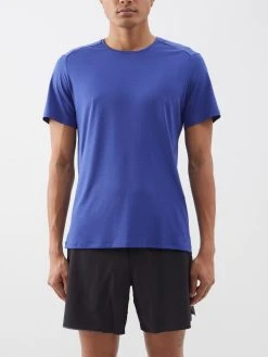 Lululemon Fast And Free Recycled-fibre Jersey T-shirt