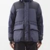 Moncler Grenoble Roybon Softshell Down Quilted Jacket -MONCLER Boutique 920 1434