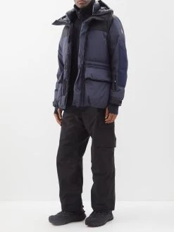 Moncler Grenoble Roybon Softshell Down Quilted Jacket -MONCLER Boutique 920 1435