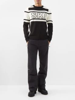 Perfect Moment Ski-intarsia Merino Sweater -MONCLER Boutique 920 1465