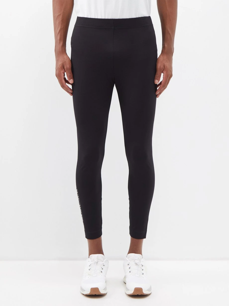 Moncler Grenoble Logo-embossed Technical-jersey Leggings 3 Moncler Grenoble Logo-embossed Technical-jersey Leggings