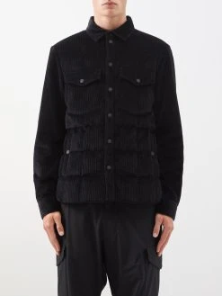 Moncler Grenoble Gelt Quilted-corduroy Shirt Jacket
