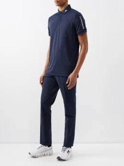 J.Lindeberg Tour Tech Logo-embroidered Jersey Polo Shirt -MONCLER Boutique 920 1523