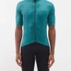 Café Du Cycliste Fleurette Zipped Mesh Cycling Jacket -MONCLER Boutique 920 1524
