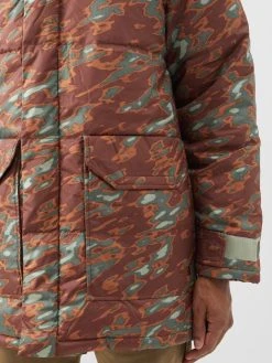 The North Face Camouflage Brooks Range Parka Jacket -MONCLER Boutique 920 1529