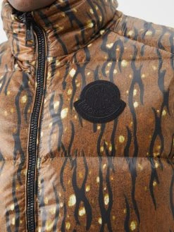 2 MONCLER 1952 Sumida Camouflage-print Quilted Nylon-laqué Gilet -MONCLER Boutique 920 1535