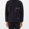And Wander Technical-fleece Sweater -MONCLER Boutique 920 1611