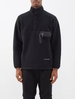 And Wander Technical-fleece Sweater