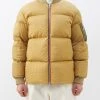 2 MONCLER 1952 Medway Crocodile-debossed Quilted Down Coat 1 2 MONCLER 1952 Medway Crocodile-debossed Quilted Down Coat -MONCLER Boutique 920 1674