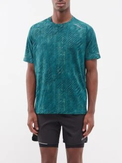 2XU Light Speed Printed Technical-jersey T-shirt