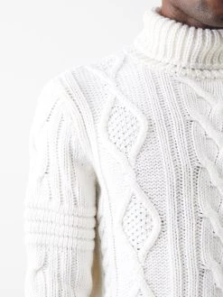 Fusalp Billie Roll-neck Cable-knit Wool-blend Sweater -MONCLER Boutique 920 17