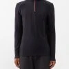 Bogner Orson Quarter-zip Hooded Base-layer Top -MONCLER Boutique 920 1758