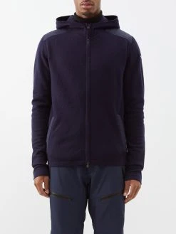 KJUS Aspen Wool-fleece Hooded Jacket