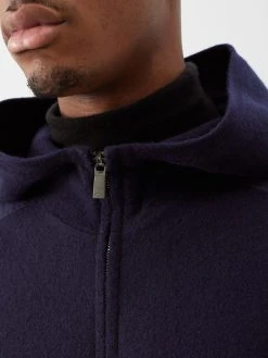 KJUS Aspen Wool-fleece Hooded Jacket -MONCLER Boutique 920 1862