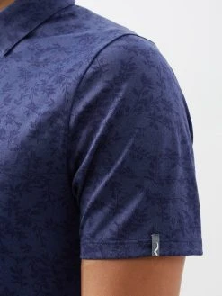 KJUS Stephen Floral-print Jersey Polo Shirt -MONCLER Boutique 920 1865