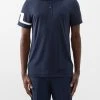J.Lindeberg Heath Logo-print Jersey Polo Shirt -MONCLER Boutique 920 1875