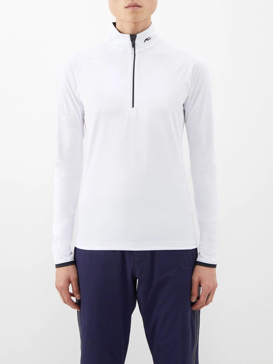 KJUS Feel Half-zip Mid-layer Jersey Top 3 KJUS Feel Half-zip Mid-layer Jersey Top