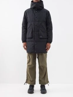 Snow Peak Takibi Hooded Quilted Down Coat