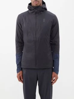 On Insulator Recycled-fibre Hooded Jacket