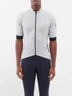 Café Du Cycliste Eglantine Zipped Cycling Jacket