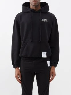 Satisfy Logo-print Cotton Hoodie