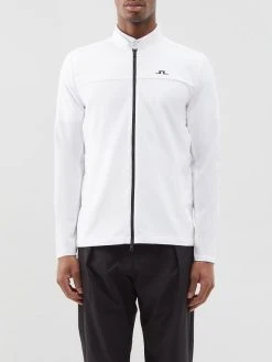 J.Lindeberg Jeff Hybrid Technical-jersey Golf Jacket