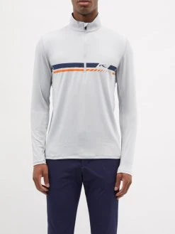 KJUS Logo-print Jersey Mid-layer Top