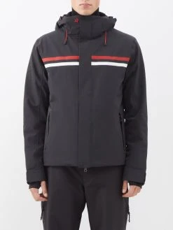 Perfect Moment Boreal Striped Hooded Ski Jacket