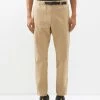 GOLDWIN Belted Stretch-shell Trousers -MONCLER Boutique 920 1956