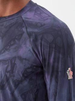 Moncler Grenoble Camouflage-print Jersey Long-sleeve T-shirt -MONCLER Boutique 920 1961
