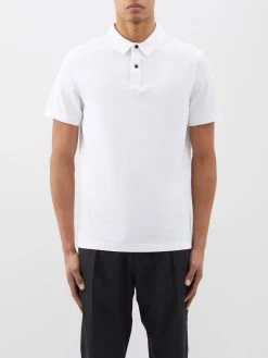 Bogner Timo Logo-patch Cotton-blend Piqué Polo Shirt