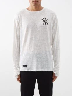 District Vision X Sukha Sri Chinmoy Hemp-jersey Top
