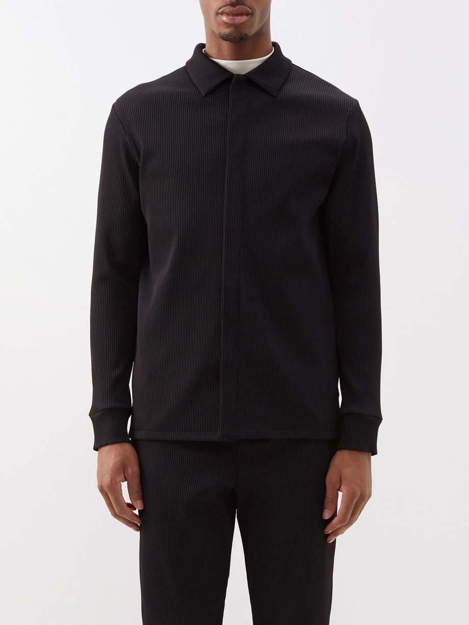 Jacques Mindful Movement Ribbed-jersey Jacket 3 Jacques Mindful Movement Ribbed-jersey Jacket